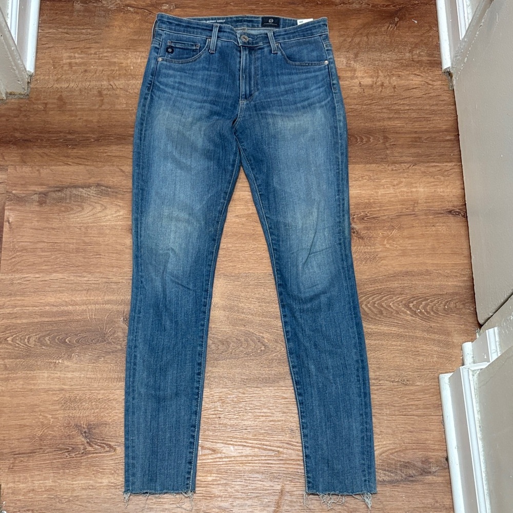 Ag Adriano Goldschmied The Farrah Skinny Ankle High Rise Skinny Jeans Size 26